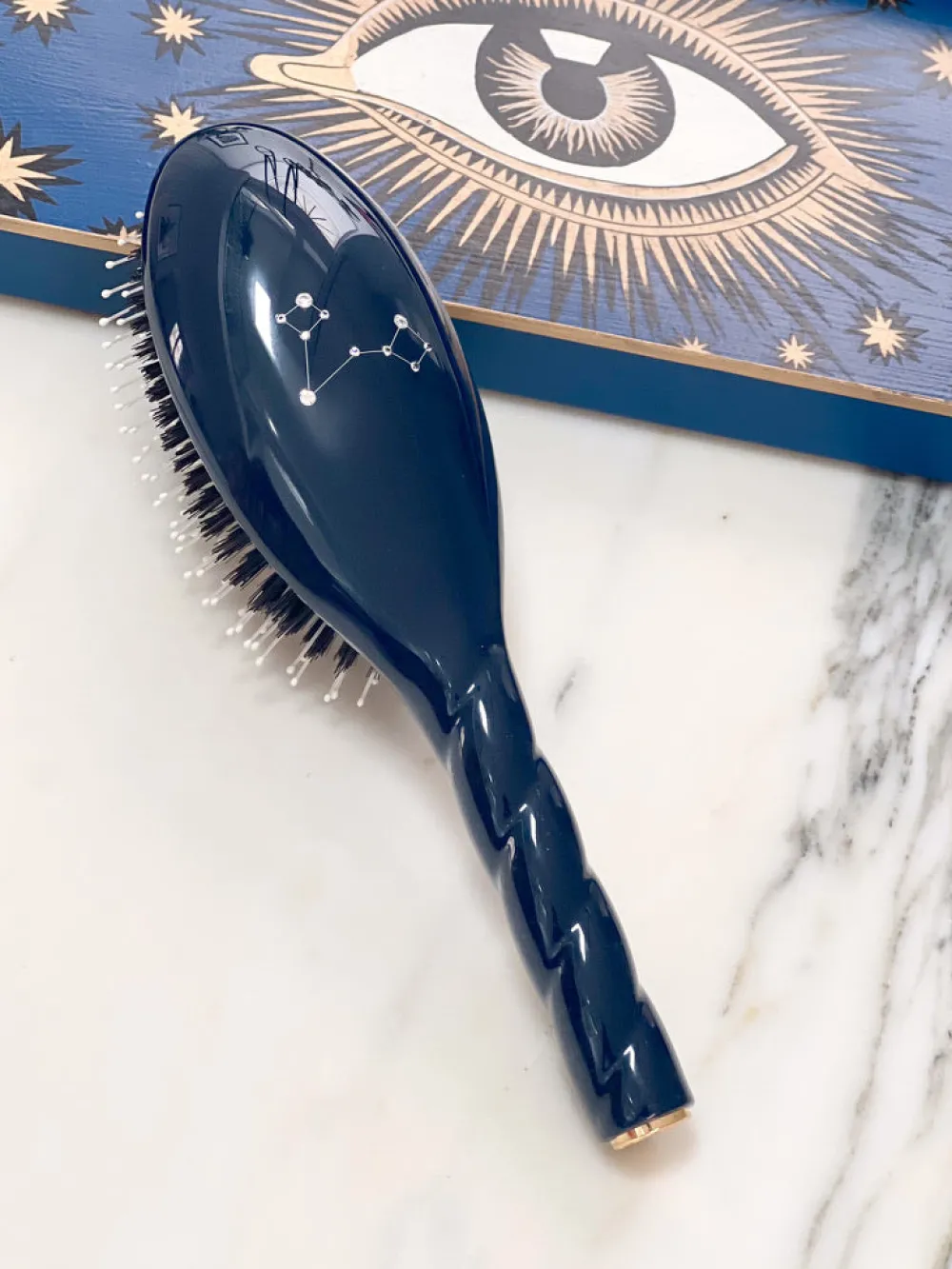 La Bonne Brosse Our Hair Brushes*Limited edition N.03 The Gentle Scalp Care Hair Brush THE ESSENTIAL SOFTNESS Night Blue Constellation