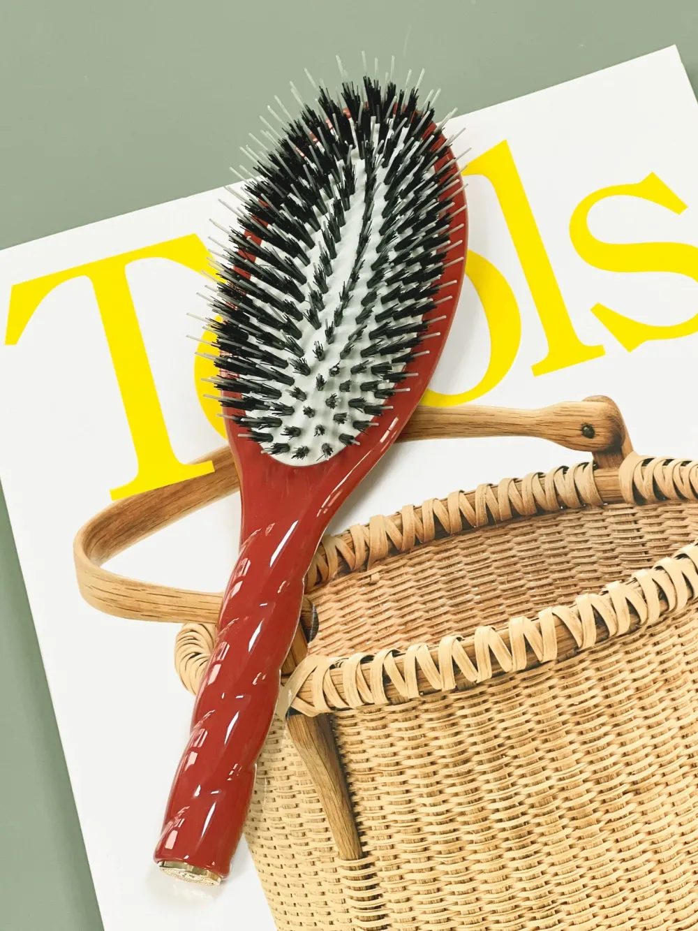 La Bonne Brosse Our Hair Brushes*N.02 The Care & Detangling Hair Brush THE ESSENTIAL Clay Court