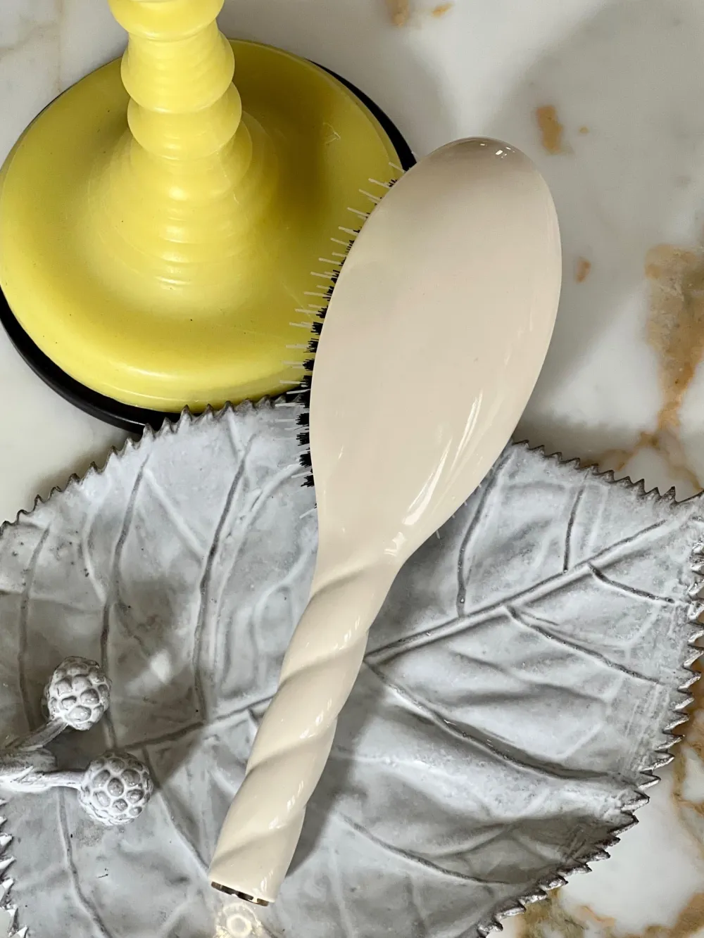 La Bonne Brosse Our Hair Brushes*N.02 The Care & Detangling Hair Brush THE ESSENTIAL Creamy White