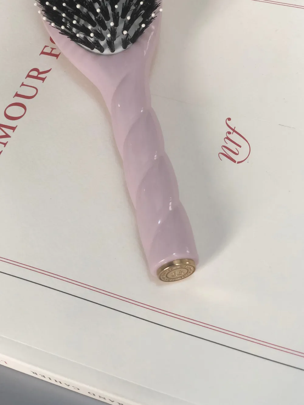 La Bonne Brosse Our Hair Brushes*N.03 The Gentle Scalp Care Hair Brush THE ESSENTIAL SOFTNESS Pink