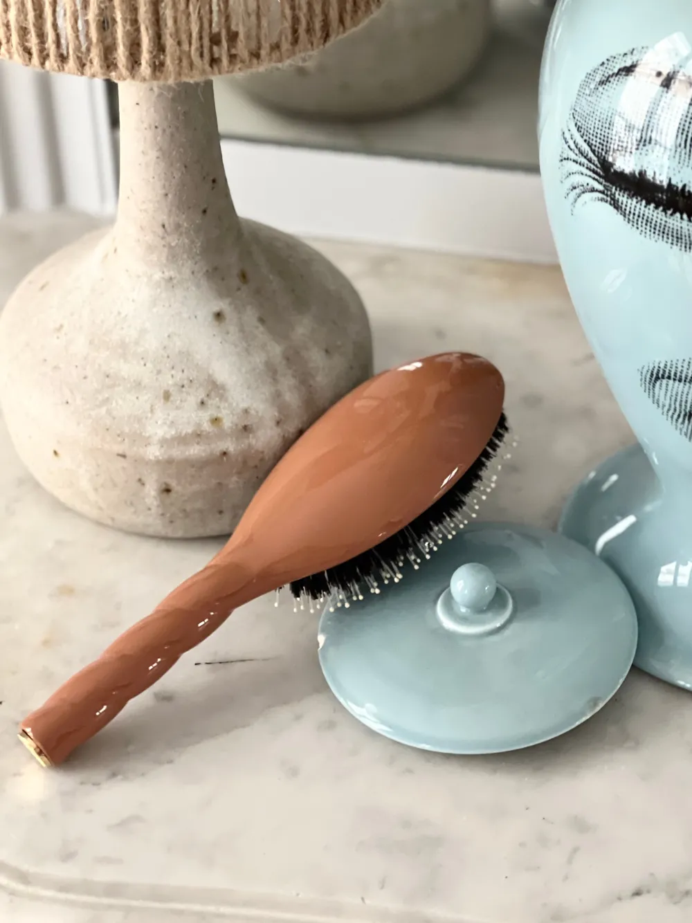 La Bonne Brosse Our Hair Brushes*N.03 The Gentle Scalp Care Hair Brush THE ESSENTIAL SOFTNESS Terracotta