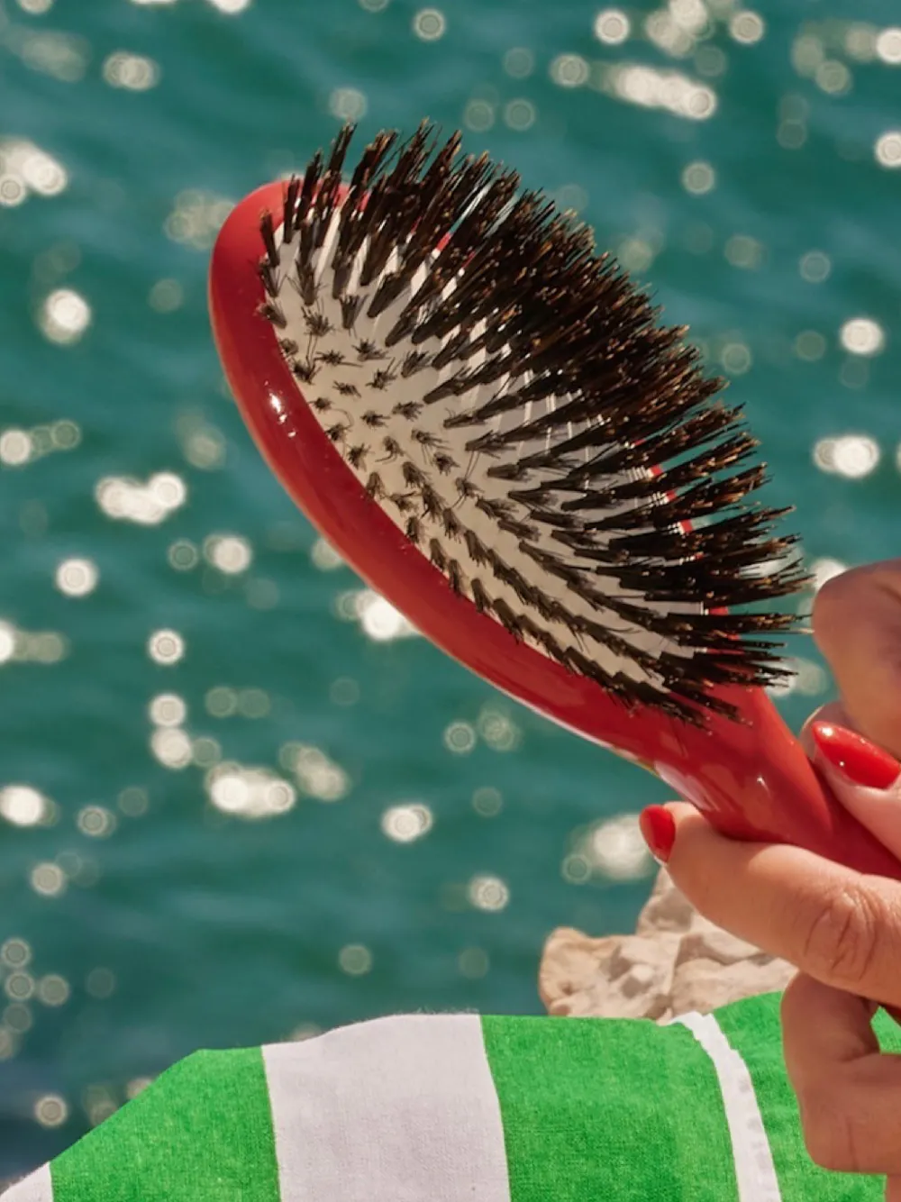 La Bonne Brosse Our Hair Brushes*N.01 The Shine & Care Hair Brush THE UNIVERSAL Clay Court