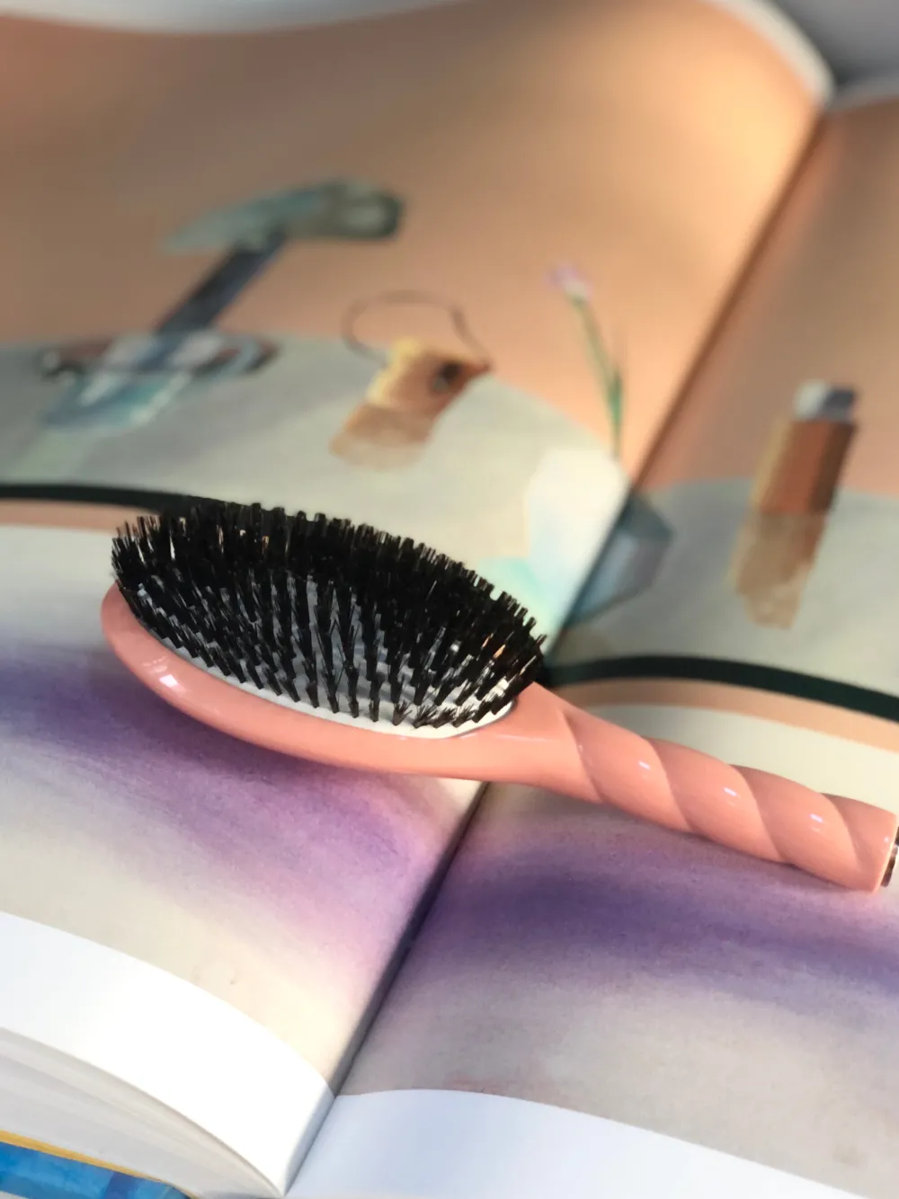 La Bonne Brosse Our Hair Brushes*N.01 The Shine & Care Hair Brush THE UNIVERSAL Coral