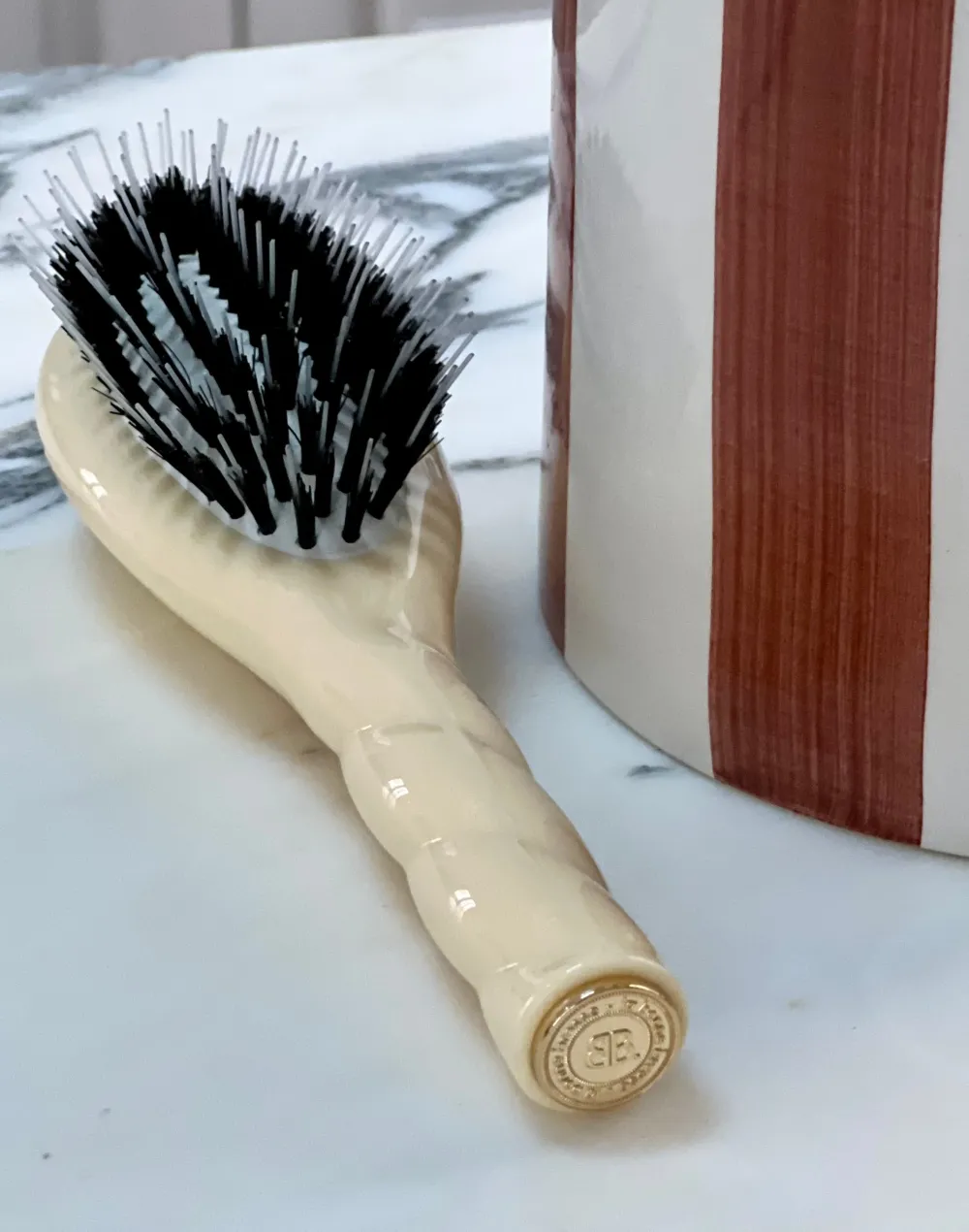 La Bonne Brosse Our Hair Brushes | Our Small Brushes*N.02 The Small Care & Detangling Hair Brush THE ESSENTIAL Ivory Cair