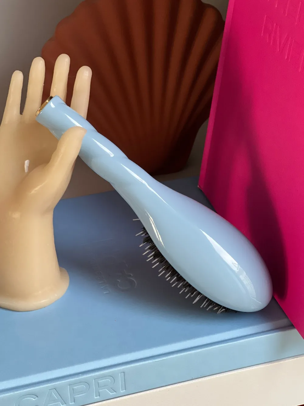 La Bonne Brosse Our Hair Brushes | Our Small Brushes*N.02 The Small Care & Detangling Hair Brush THE ESSENTIAL Light Blue