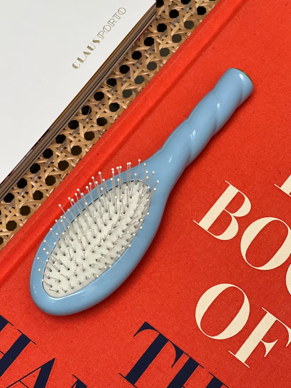 La Bonne Brosse Our Hair Brushes | Our Small Brushes*N.04 The Small Massaging Detangling Hair Brush THE MIRACLE Light Blue
