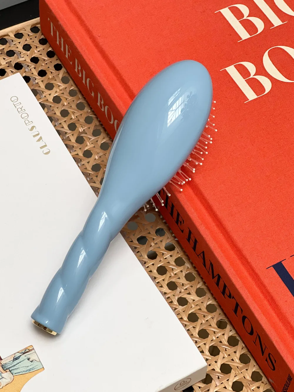 La Bonne Brosse Our Hair Brushes | Our Small Brushes*N.04 The Small Massaging Detangling Hair Brush THE MIRACLE Light Blue