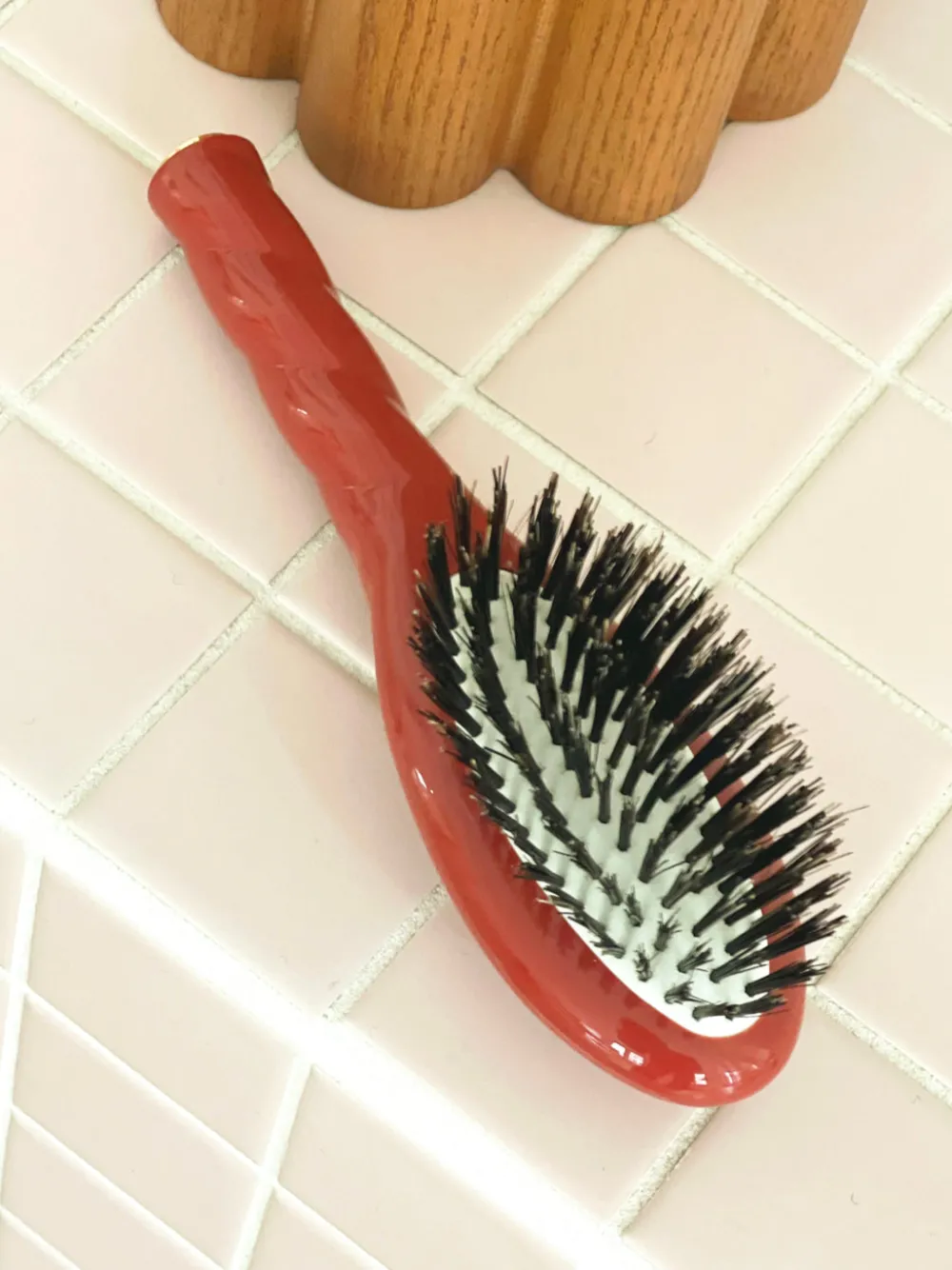 La Bonne Brosse Our Hair Brushes | Our Small Brushes*N.01 The Small Shine & Care Hair Brush THE UNIVERSAL Clay Court
