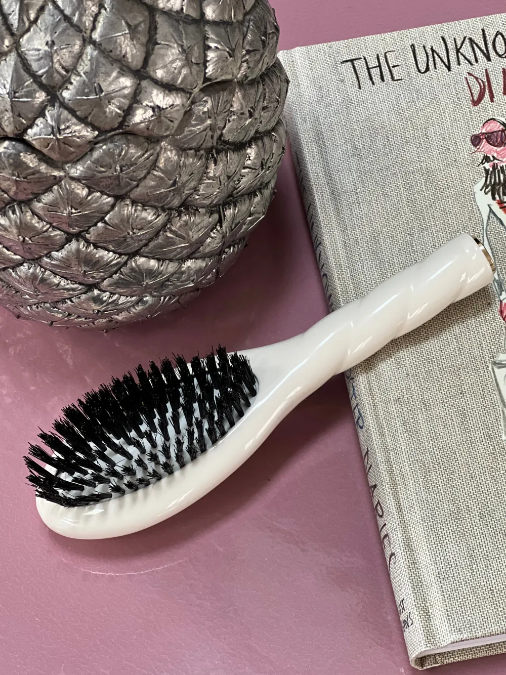 La Bonne Brosse Our Hair Brushes | Our Small Brushes*N.01 The Small Shine & Care Hair Brush THE UNIVERSAL Creamy white