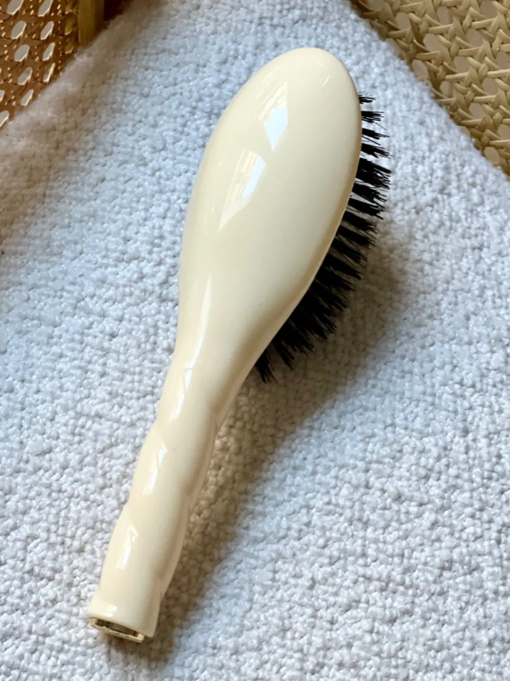 La Bonne Brosse Our Hair Brushes | Our Small Brushes*N.01 The Small Shine & Care Hair Brush THE UNIVERSAL Ivory Cair
