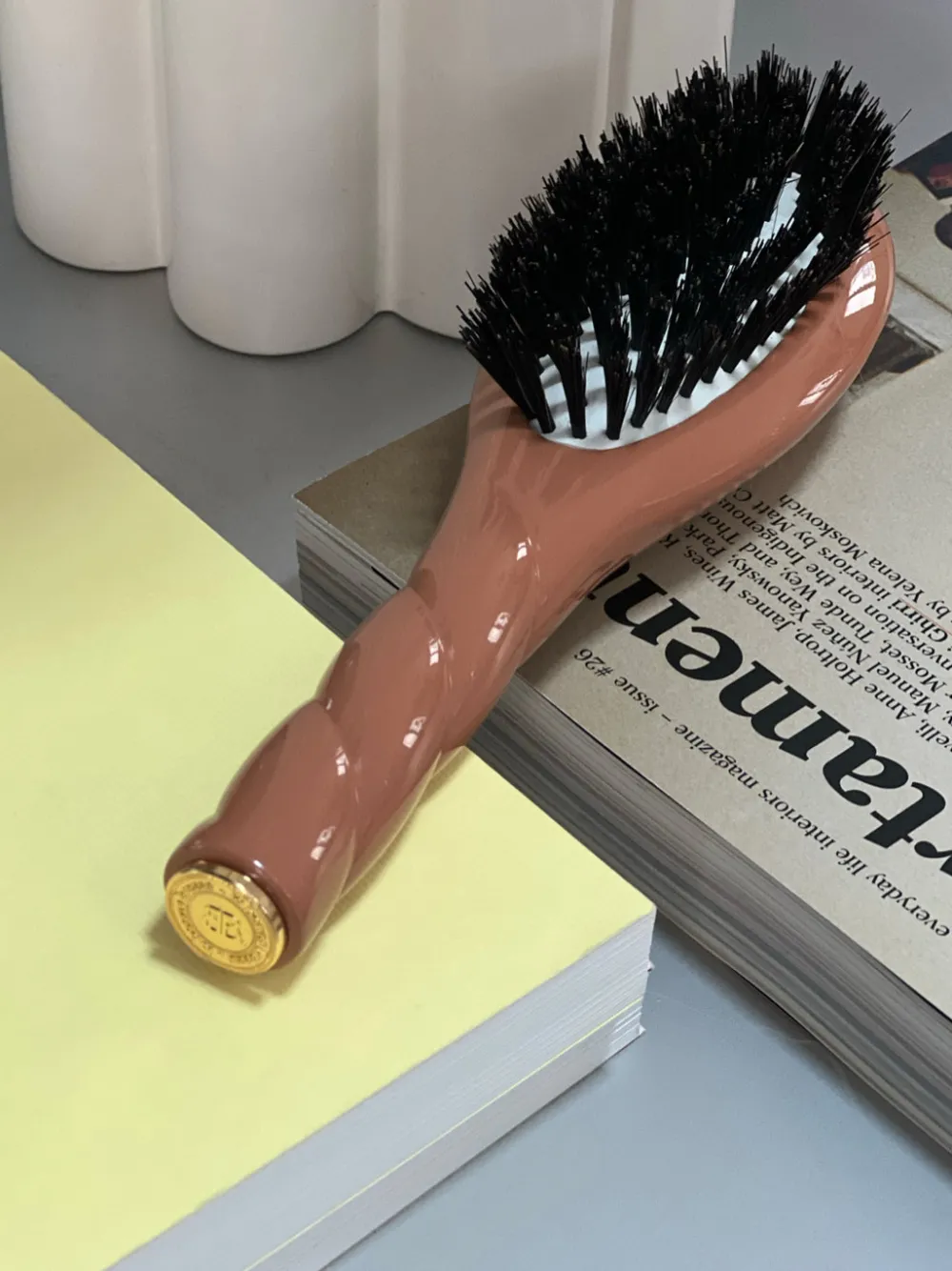 La Bonne Brosse Our Hair Brushes | Our Small Brushes*N.01 The Small Shine & Care Hair Brush THE UNIVERSAL Terracotta