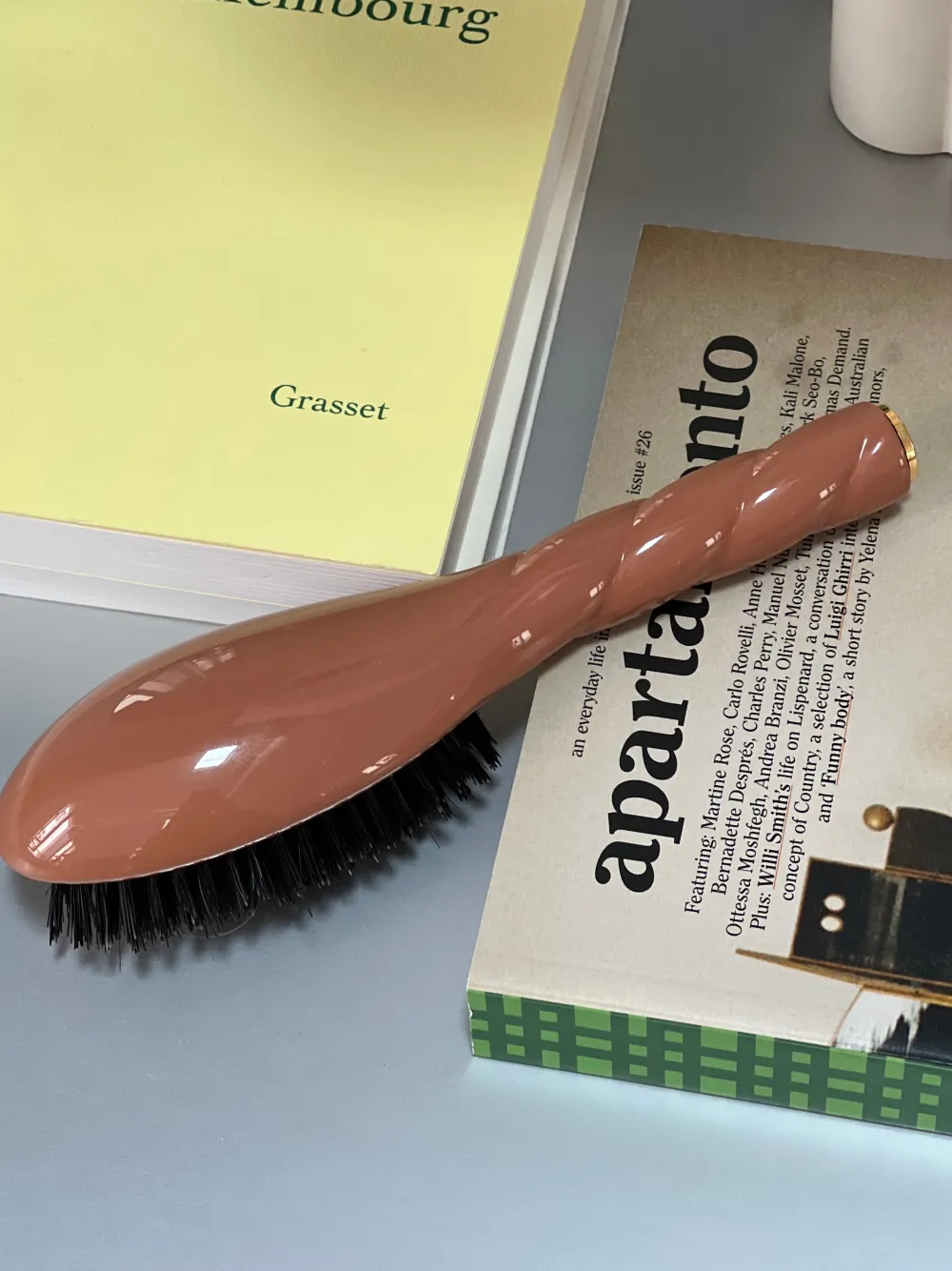 La Bonne Brosse Our Hair Brushes | Our Small Brushes*N.01 The Small Shine & Care Hair Brush THE UNIVERSAL Terracotta
