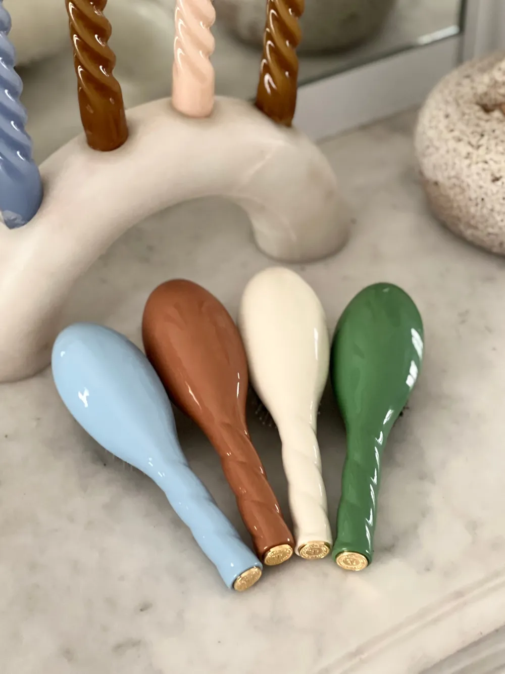 La Bonne Brosse Our Hair Brushes | Our Small Brushes*N.01 The Small Shine & Care Hair Brush THE UNIVERSAL Terracotta